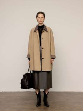 【商场同款】麦檬春秋中风衣5G8260101-1