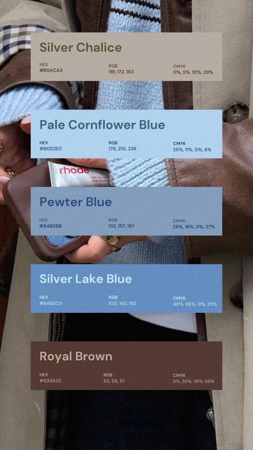 假两件海盐巧克力拼色羊毛混纺针织打底 商品图10