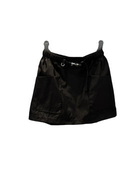 女款腰带尼龙收腰短裙he020