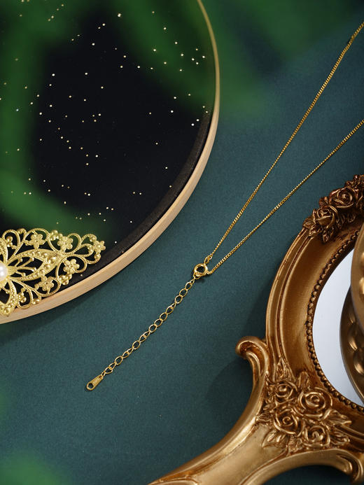 子佩集【福禄胜算】银S925套链【FYL-2097】项链镀金可转动葫芦2601 商品图5