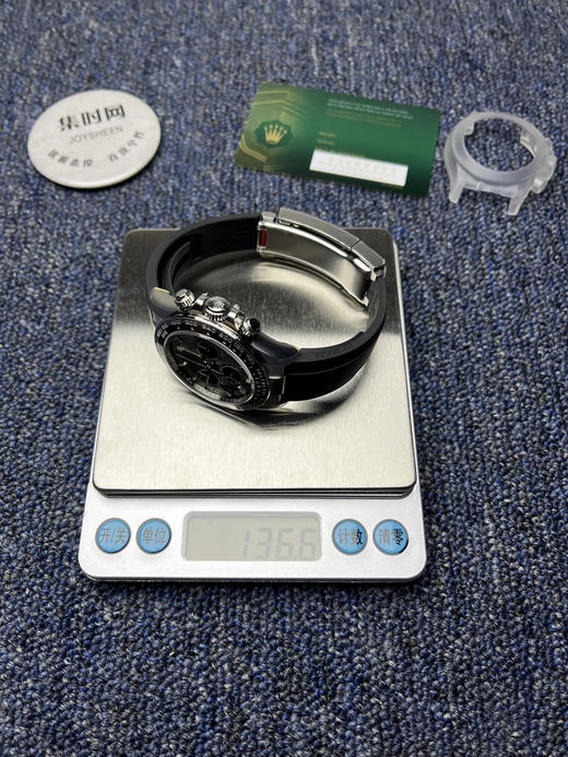 劳力士宇宙计型m126519 VS迪通拿4131配重版 VS配重版 水泥灰 灰胶迪 新款包边迪通拿 丹东4131一体机 男士腕表 表径40mm 商品图8