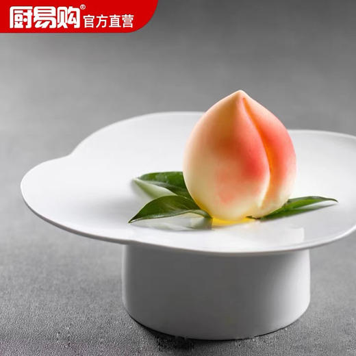 网红桃子模具/金猪8孔模具-可制作慕斯、巧克力创意，或者做各种冻类如牛肉冻、猪蹄冻、鱼冻蔬菜冻等，蒸鱼泥、鸡蓉也可以，效果非常出彩！ 商品图0