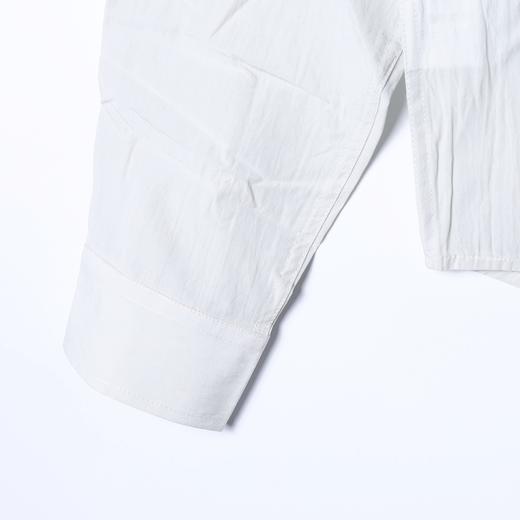 SDSA男士秋冬新款痞帅男装简约时尚纯色花边拼接长袖衬衫百搭衬衣 商品图5