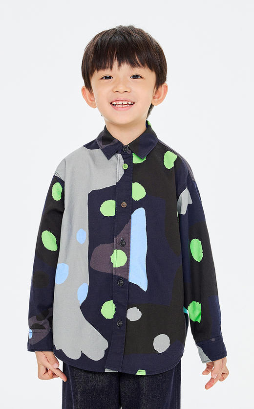 jnby  26年春款  长袖衬衣  1Q2213590 商品图3