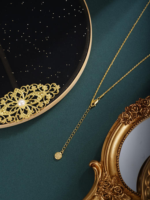 子佩集【华年映锦】银S925套链【FYL-2059】项链镀金太阳2601 商品图7