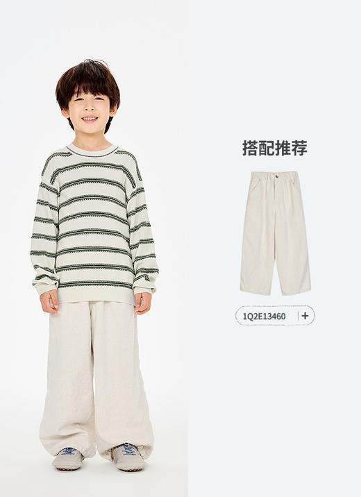 jnby   26年春款    长袖套头针织衫 1Q2313370 商品图4