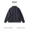 263022SDSA男士秋冬新款痞帅男装韩版简约纯色单排扣翻领夹克外套百搭 商品缩略图5