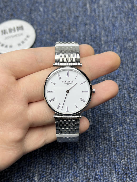 浪琴嘉岚系列 经典罗马面 表径36mm 超薄男士腕表 商品图1