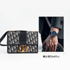 【95新】Dior迪奥30 Montaigne 手袋M9203UTZQ_M928中号老花蒙田皮肩带单肩斜挎包女士 190126AK42 商品缩略图9