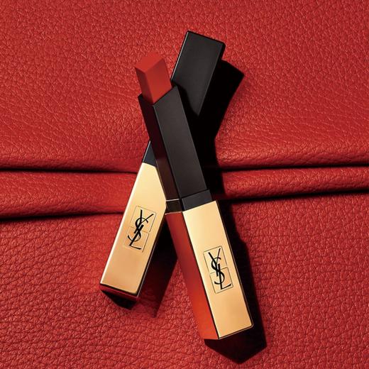 【送礼盒礼袋】YSL圣罗兰彩妆三件套 自由之水50ml+小金条2.2g+黑皮革气垫5g（B10） 一般贸易 商品图7