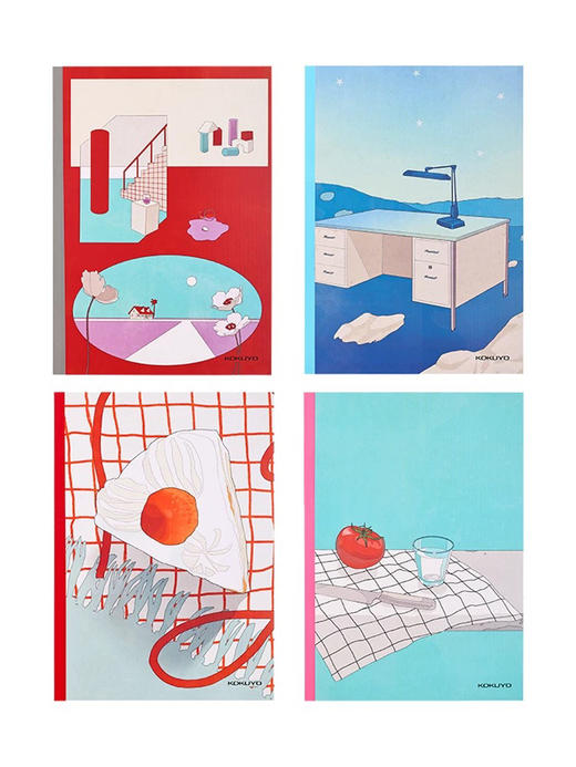 国誉2025年新款设计款无线装订本/B5/40页/图案到店自取 商品图8