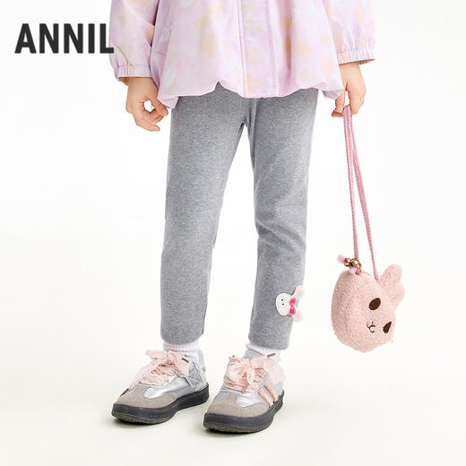 【实体店同款】女童针织打底裤春季新款安奈儿童装XG616062 商品图2