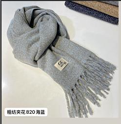 680820粗纺夹花长围巾 商品图0