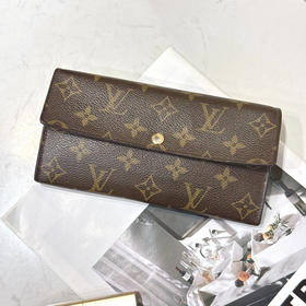 LV 老花 金豆 钱包