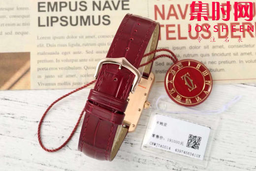 卡地亚TankMust AF坦克Must系列 中号 女士腕表
【表壳】表盘尺寸：中号33.7mm*25.5mm 商品图8