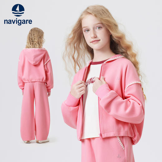 【纳维凯尔】【120-165】Navigare意大利小帆船女童春秋外套 商品图4