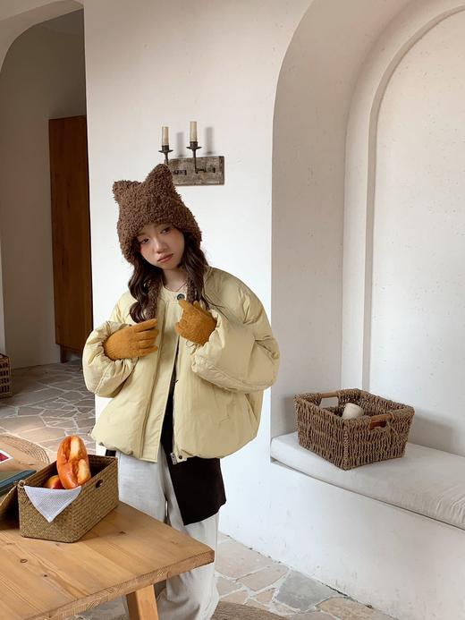 【YW】无忧购“清仓福利”外套女冬季50绒百搭宽松韩系面包服灯笼袖小个子保暖羽绒服9902（现货48小时内天发货） 商品图3