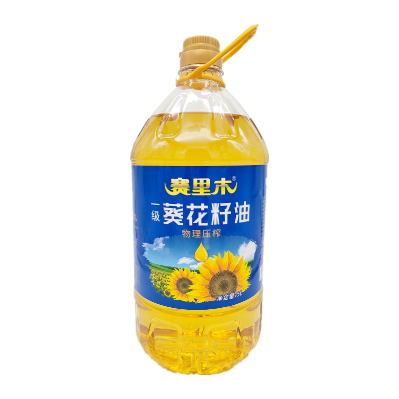 赛里木·一级葵花籽油5L  物理压榨充氮保鲜 清爽少油烟