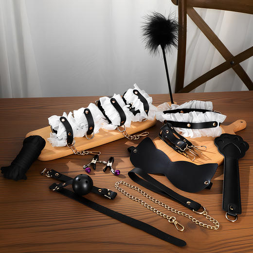 【情趣用品】谜姬 甄选女仆套装SM捆绑束缚调教 商品图6