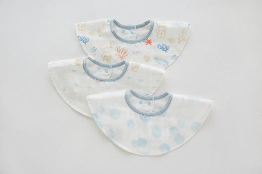 拉比i5配饰类-4纱布口水巾（3个装）LZEF108602 商品图0