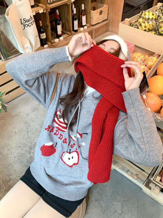 <曾小咸推荐>现货秒杀 ！微信超特！！连帽针织毛衣 日常209.99 立减120 秒杀89.99！！毛呢短裤秒杀59.99！ 商品图8