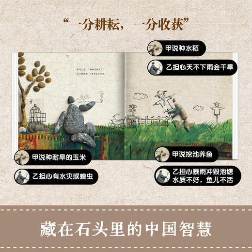 中国民间想象力绘本：两块田 商品图1