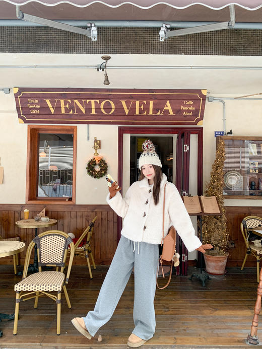 <曾小咸推荐>现货秒杀 ！微信超特价！韩系羊羔绒外套 日常319.99 立减190 秒杀129.99！！ 商品图6