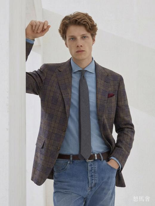 「40款可选」Loro Piana Rhapsody 羊毛蚕丝亚麻混织全麻衬单西 商品图1