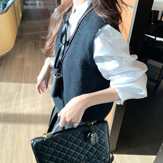 <曾小咸推荐>现货秒杀 ！微信超特价！学院风蝴蝶结衬衫 日常189.99 立减90 秒杀79.99！！ 商品图13