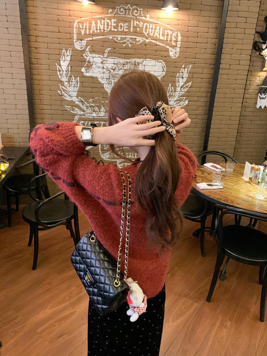 <曾小咸推荐>现货秒杀 ！微信超特价！韩系丝带毛衣 日常199.99 立减110 秒杀89.99！！ 商品图9