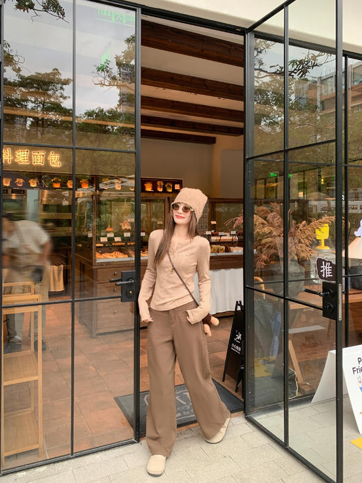 <曾小咸推荐>现货秒杀 ！微信超特价！韩系条纹打底t恤 日常139.99 立减80 秒杀59.99！！ 商品图8