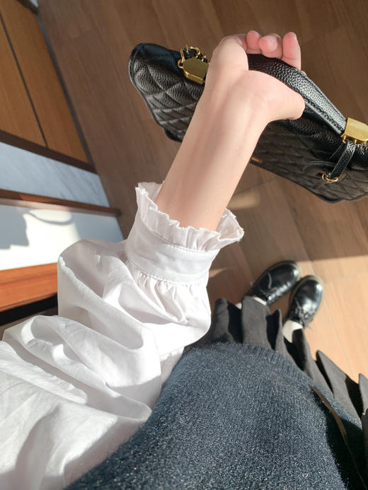 <曾小咸推荐>现货秒杀 ！微信超特价！学院风蝴蝶结衬衫 日常189.99 立减90 秒杀79.99！！ 商品图14