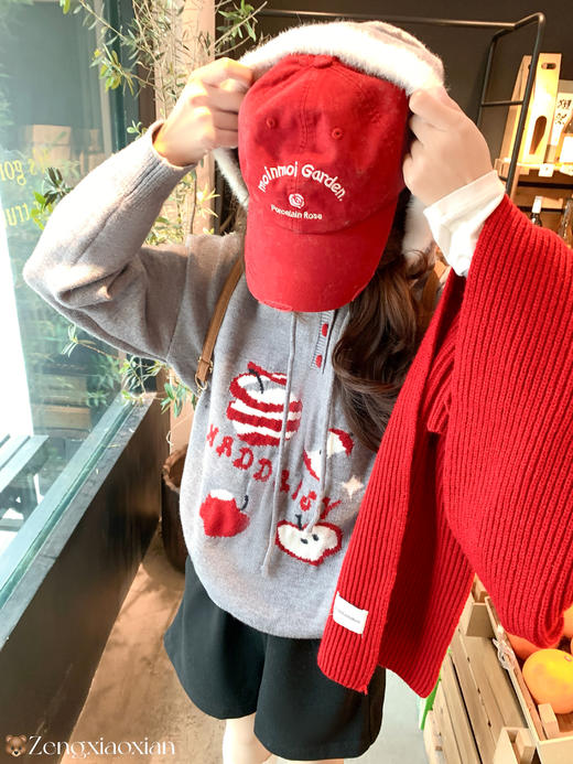<曾小咸推荐>现货秒杀 ！微信超特！！连帽针织毛衣 日常209.99 立减120 秒杀89.99！！毛呢短裤秒杀59.99！ 商品图7