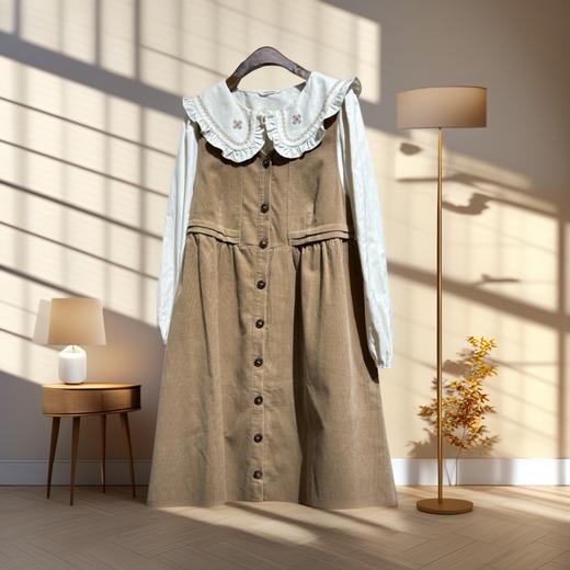 famecoco范可儿衬衫连衣裙套装FAB6EA005 商品图0