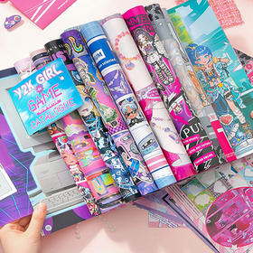 芯光少女趣味杂志刊贴纸本-纪念日百货门店同款169444361