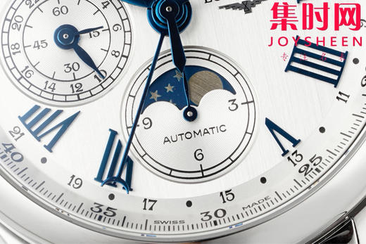 AF浪琴名匠月相系列 名匠八针月相42mm 名匠8针月相功能系列 男士腕表（搭载7751机芯） 商品图4