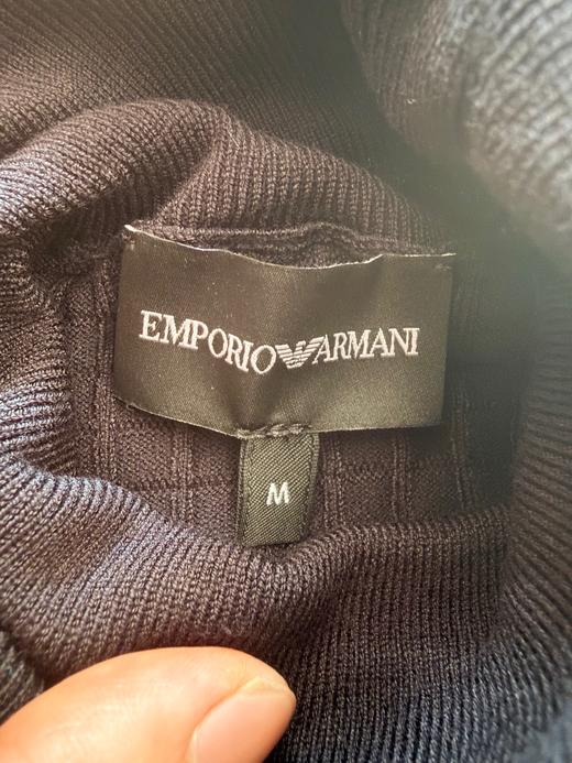 Emporio Armani阿玛尼EA高领提花针织衫 商品图3