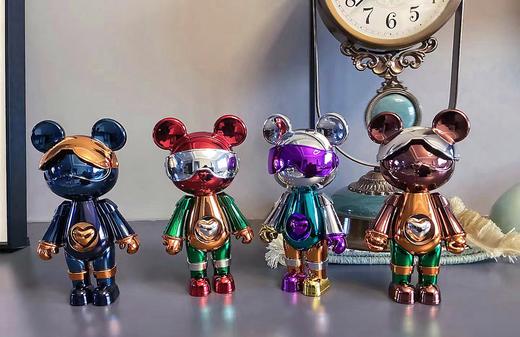 D012275新款解锁大师之作科幻风格星际熊盲盒 商品图5