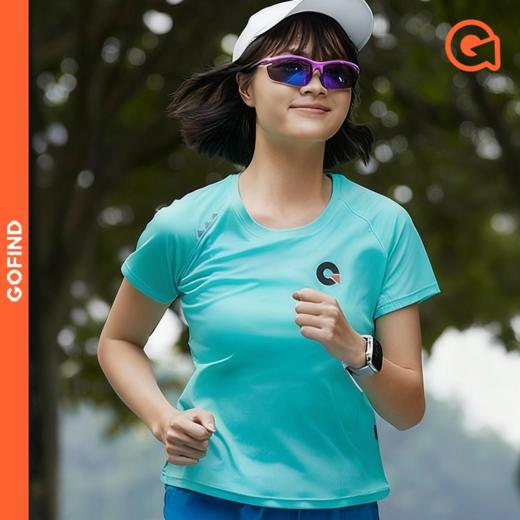 果凡男女款速干不粘身跑步短袖 多色可选GTB11161/GTB12162/GTC37209 商品图0