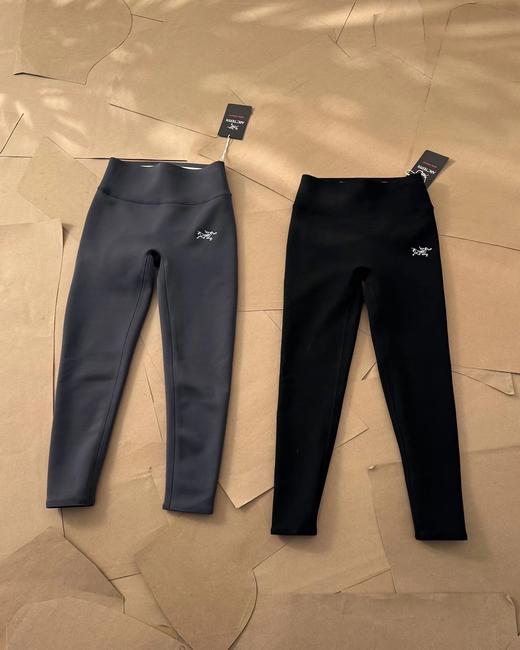 F012232休闲百搭巨显瘦女士加绒加厚保暖绣花塑身裤 商品图0