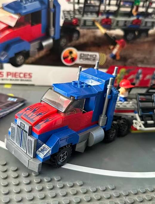 D012259拼装积木礼盒擎天柱机甲人仔套装积木套装 商品图10