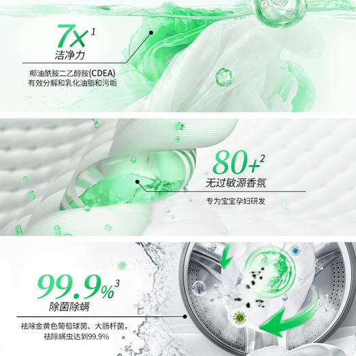 Numbudh南堡草本除菌洗衣液3kg 商品图0