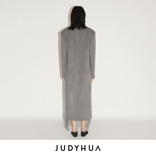 JUDYHUA 晨雾系列羊毛大衣 商品图2
