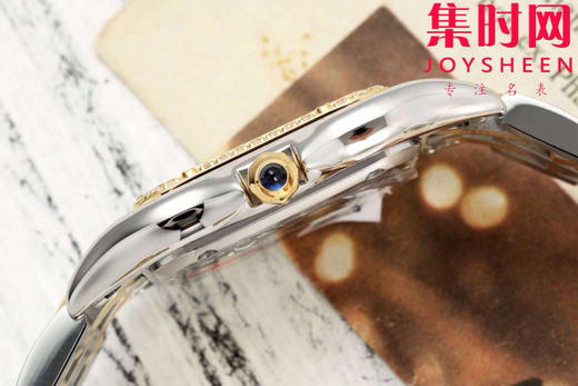 与豹同行 一跃入心 AF卡地亚猎豹系列 贝母面 中号表盘尺寸：27×37mm 女士腕表 商品图6