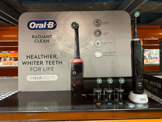 🔥特价！399元/盒！超高性价比！内附4个替换牙刷头！产地：德国🇩🇪！Oral-B电动牙刷 商品图2