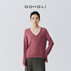 东黎 • 复苏的呼吸 小山羊绒女士V领套衫 6003 商品缩略图5