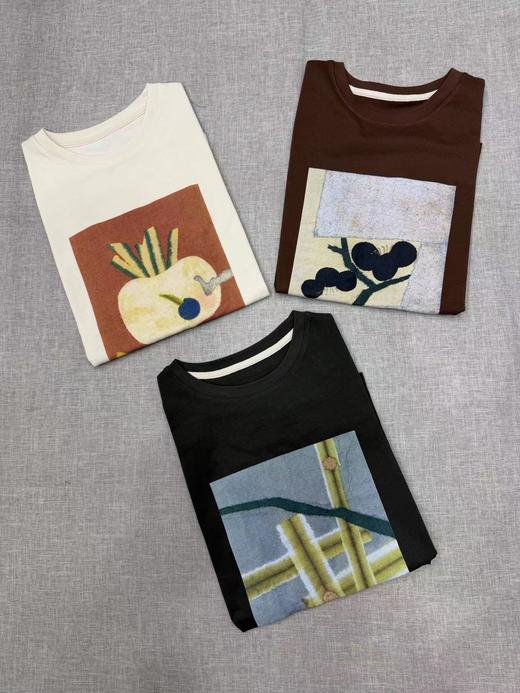 D012277女装2026年春季新款全棉水洗短袖T恤 商品图1