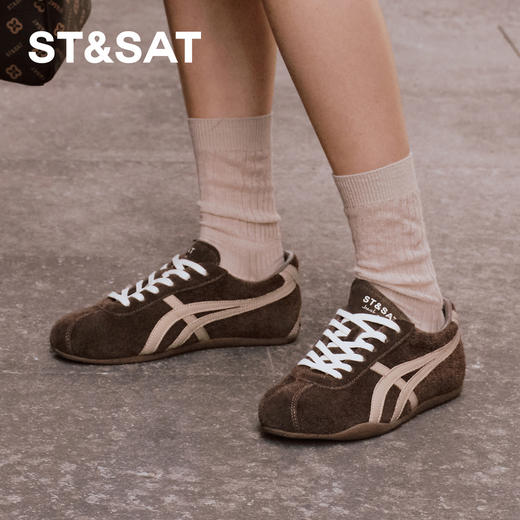 星期六休闲运动风舒适薄底德训鞋SSD3112CPH 商品图2