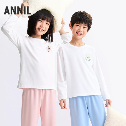 男女童家居服套装春季新款安奈儿童装JM611735 商品图1