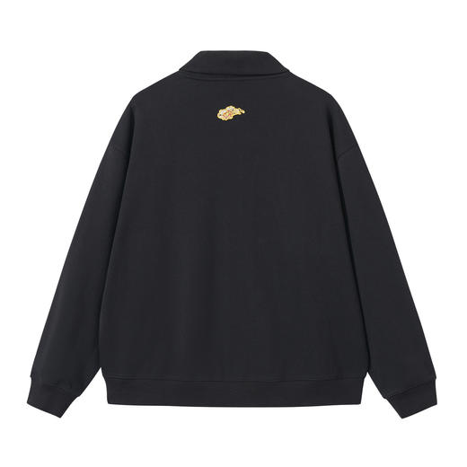 ONIARAI/鬼洗26春季新泥棒蓝马年画框艺术翻领开衫卫衣男 26NOB54 商品图3